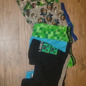 Boys Minecraft under wear